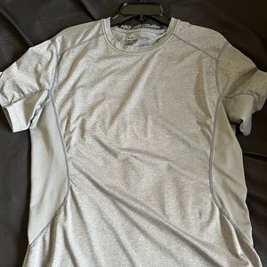 Nike gray pro combat shirt